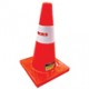 CONO DE SEGURIDAD CON REFLEJANTE 45 CM